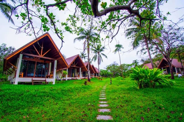 Deluxe double bungalow exterior