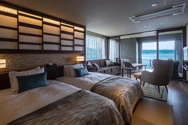 The Lake Suit 湖之栖-【禁菸】附溫泉露天風呂☆角落露台客房（可入住4人）｜可帶不佔床兒童(0歲) 1位【不挑房】-7