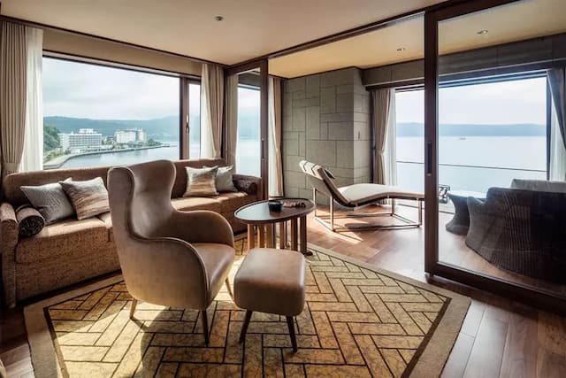 The Lake Suit 湖之栖-【禁菸】附溫泉露天風呂☆角落露台客房（可入住4人）｜可帶不佔床兒童(0歲) 1位【不挑房】-2