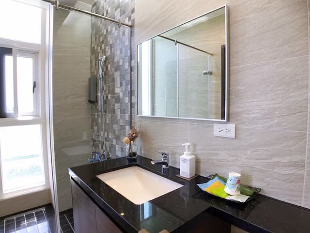 麗筑藝術親子民宿 | 公主馬車兒童床、溜滑梯-景觀日出雙人房-4