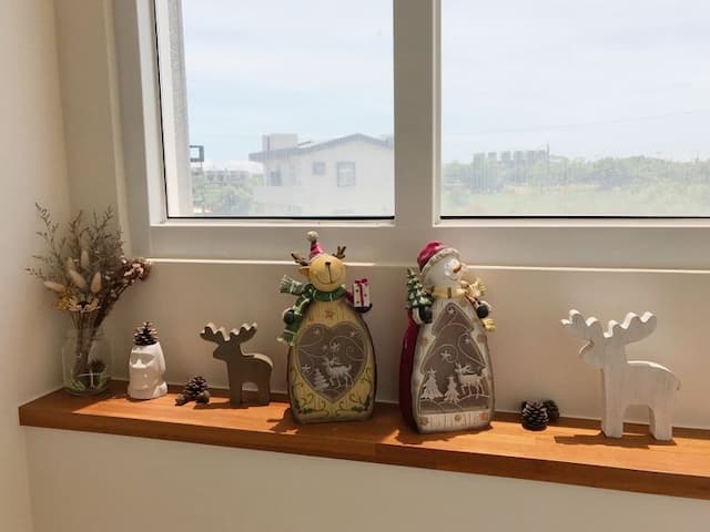 麗筑藝術親子民宿 | 公主馬車兒童床、溜滑梯-景觀日出雙人房-6