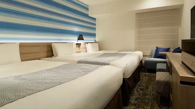 三井花園飯店 廣島｜廣島PARCO步行6分/袋町站&中電前站-高級雙床房：加床｜可帶不佔床兒童(0-5歲) 2位【禁菸．不挑房】-2