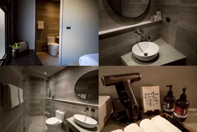 Zhenyouai Tainan Private B&B｜2-8 people occupancy, island kitchen, scenic accommodation next to the second art museum, car parking space included-友愛包棟景觀民宿｜2～8人假日專用｜三間雙人房，第七、八位加床-11