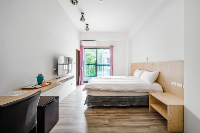 I love you in Sun Moon Lake-Deluxe Double Room with Balcony  with Street Vew-206.306.503-1