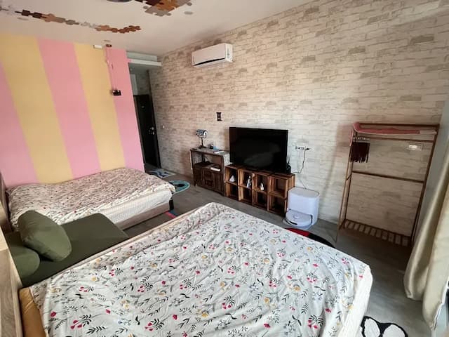 光涵行旅 - Daisy Light Hostel-King-size double suite with sofa bed - 3F-6