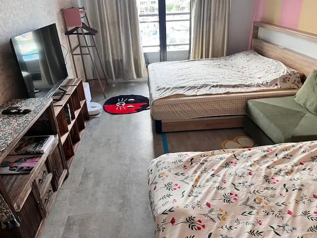 光涵行旅 - Daisy Light Hostel-King-size double suite with sofa bed - 3F-3