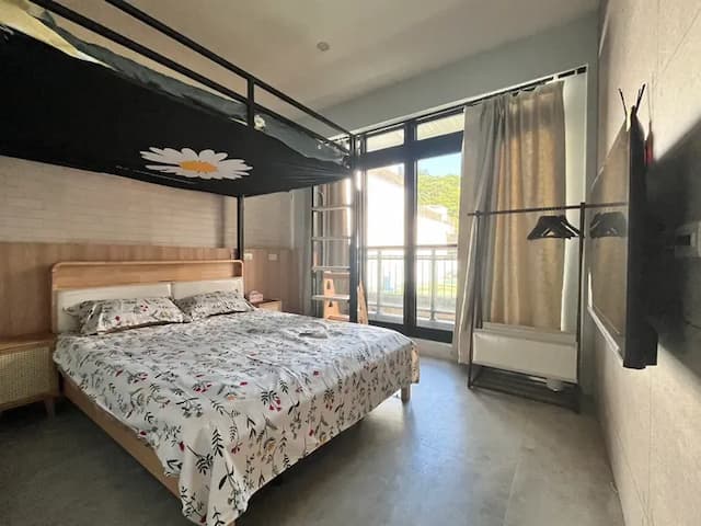 光涵行旅 - Daisy Light Hostel-Standard double bed + upper double bed - 3F-1