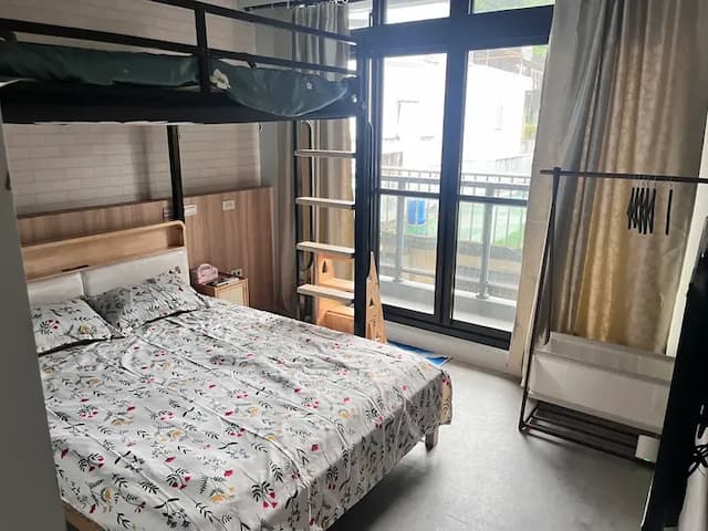 光涵行旅 - Daisy Light Hostel-Standard double bed + upper double bed - 3F-9