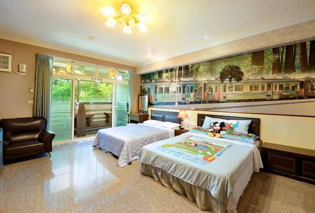 集集金格民宿-213集集火車鐵道景觀套房-2