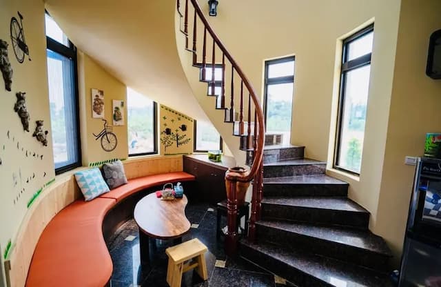 王老爺花園民宿-精緻山景雙床房-8