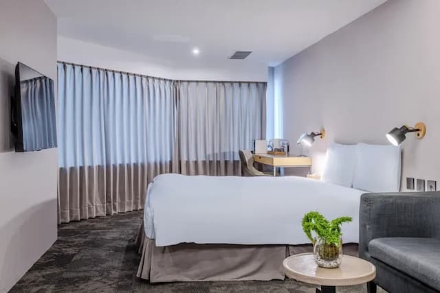 橙居台中-橙橙行政客房-隨機安排無法指定房型-4