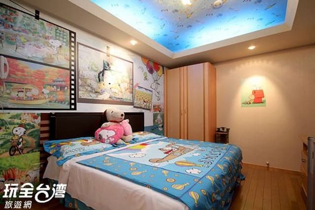 集集金格民宿-316317史努比七人套房-2