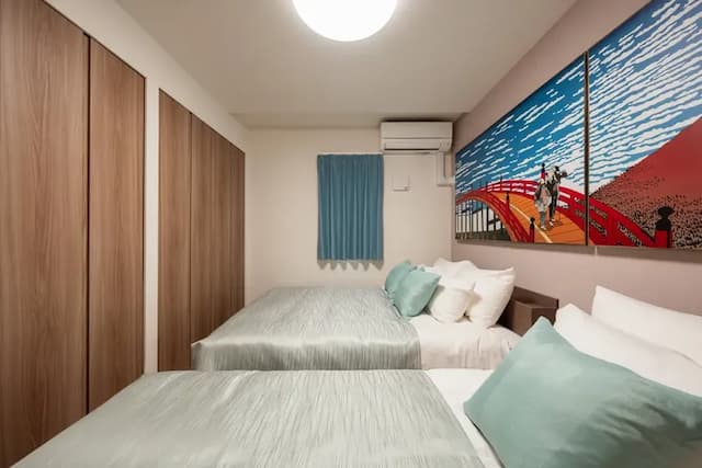 LAKU HOTEL ASAKUSA-10minSensoji｜6minSkytree｜DirectAirport｜4ppl｜36.7㎡-4