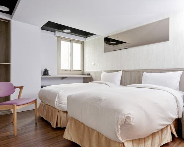 台北旅坊 Bon Hotel Taipei-標準雙床房-1