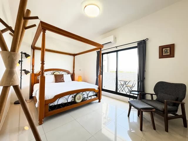 Ann Nong 1 Hotel-Two large double rooms 301 and 302 share a bathroom (an independent floor on the third floor)-6