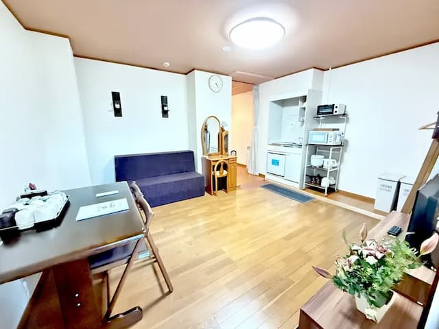 酒店式公寓蕾娜  ｜德島站步行15分-【洋室】楼层出租♪最大10人同料金-1