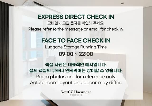 Newcz Haeundae Residence-Deluxe Double City-6
