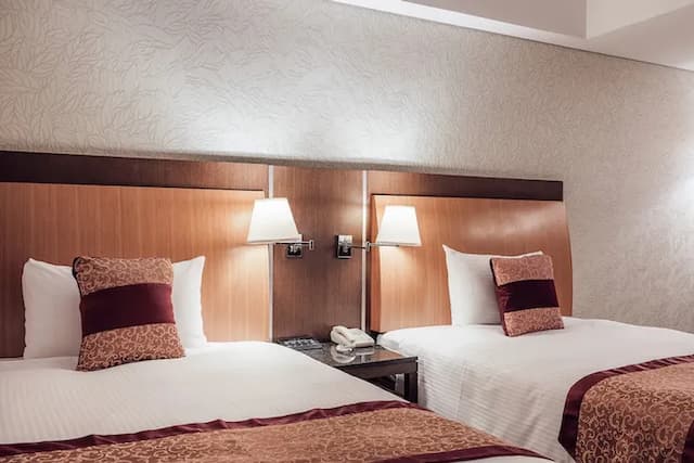 EVERGREEN PLAZA HOTEL TAINAN-『Exclusive』Deluxe Twin Room-room only-2