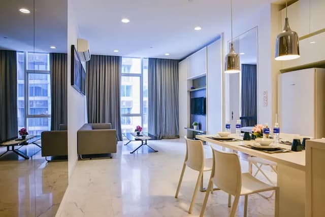 Flixses Suites at Platinum KLCC-Deluxe King Suite-9