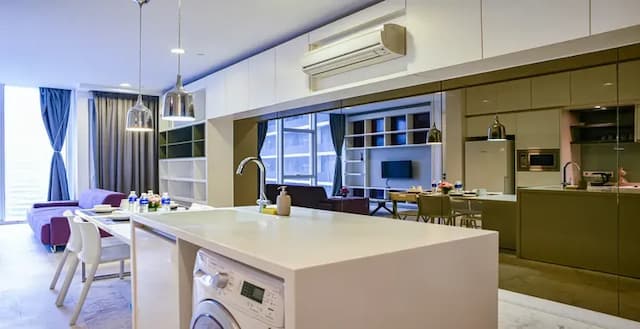 Flixses Suites at Platinum KLCC-Deluxe Three Bedroom Suite-14