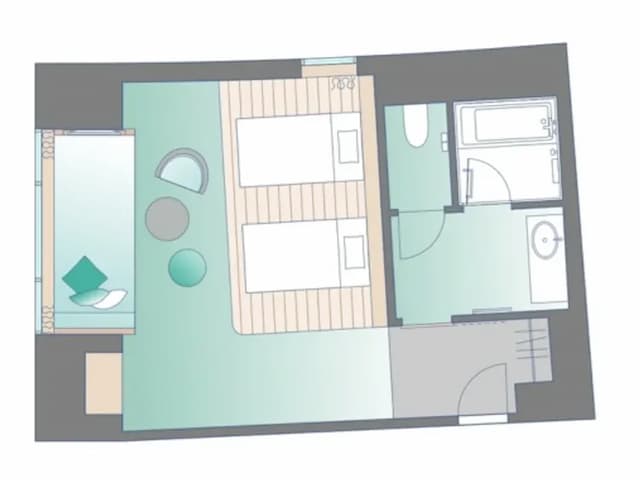 【星野集團】Risonare 下關｜近下關國際港-無障礙雙床房【不挑房】-2