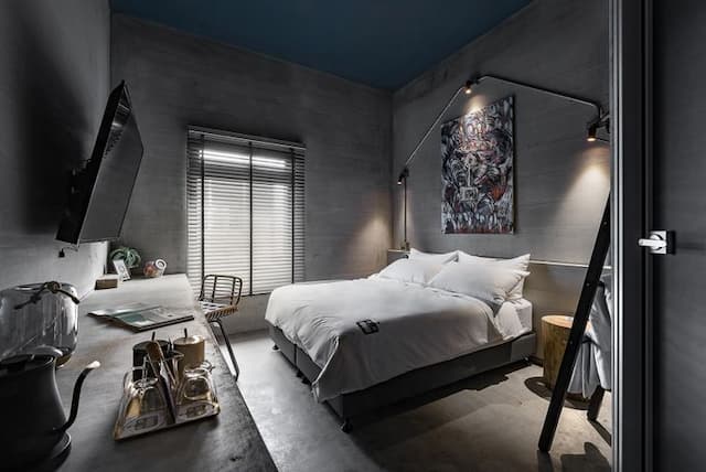 樂見旅舍-樂見極簡雙人房-1