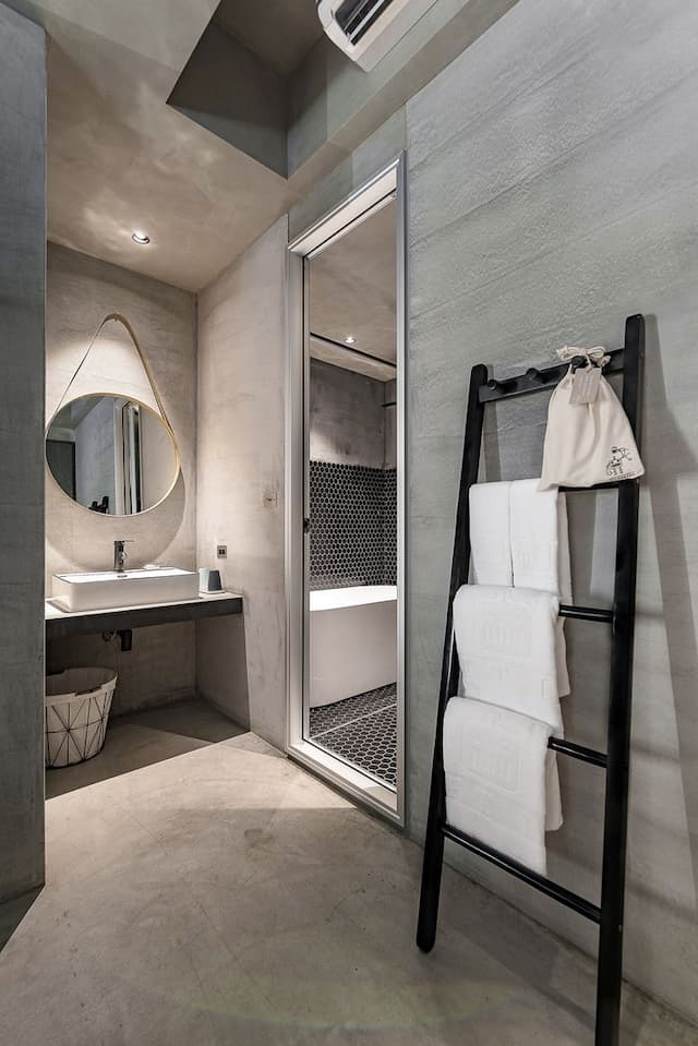 樂見旅舍-樂見極簡雙人房-7