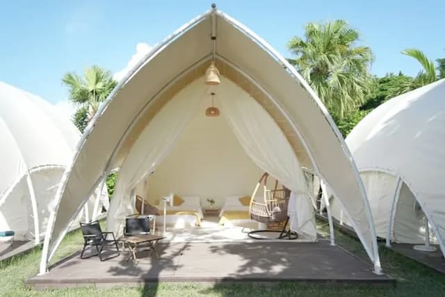 哈比雪兒 | 四季皆宜入住，享受一泊三食奢華饗宴-帆船帳-1