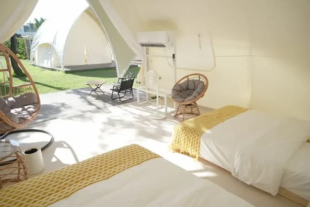 哈比雪兒 | 四季皆宜入住，享受一泊三食奢華饗宴-帆船帳-3