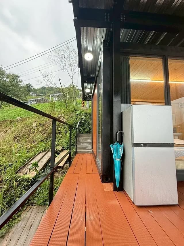 尖石天空小木屋露營區｜獨家8折起！寵物友善、高海拔、鄰近青蛙石天空步道-【虹夕雲境】 組合屋 H3-4