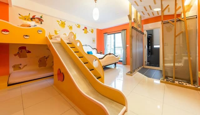 貝兒的家-神奇寶貝四人房-4