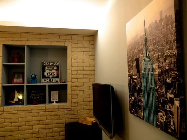 文藝復興墾丁大街民宿 | 室內公共空間自行車停放-3樓303小型標準雙人房(無窗)-4