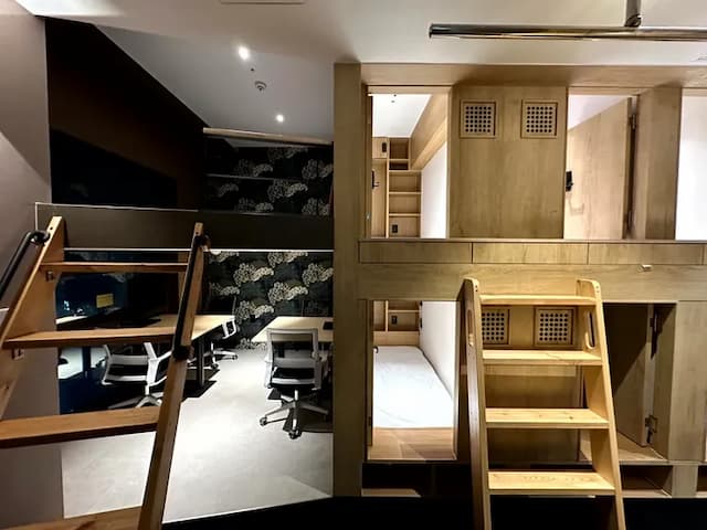 Nomad Live Hostel-男性專用宿舍房-3