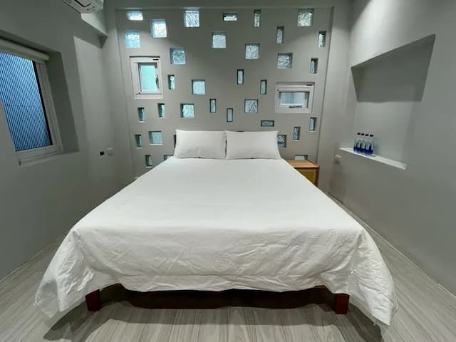 木木家｜6-7人可包棟台南包棟民宿｜老宅設計-淨白光境(101)-3