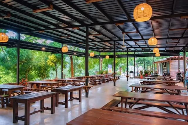 森光秘境露營區 | 獨家8折起！奢華懶人露營新選擇，帳篷附設冷暖氣-遊牧帳-9