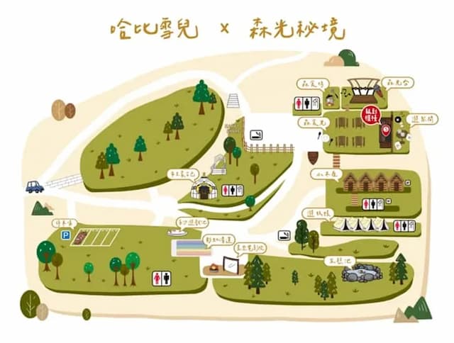 森光秘境露營區 | 獨家8折起！奢華懶人露營新選擇，帳篷附設冷暖氣-遊牧帳-12