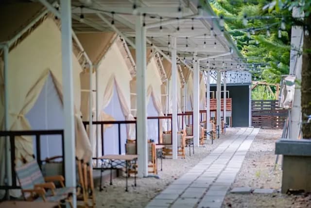 森光秘境露營區 | 獨家8折起！奢華懶人露營新選擇，帳篷附設冷暖氣-遊牧帳-1