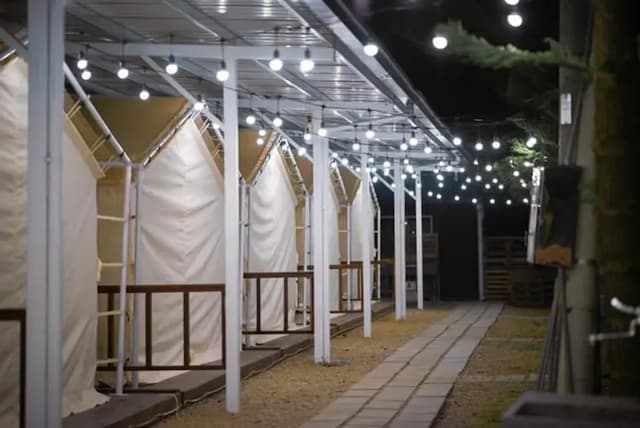 森光秘境露營區 | 獨家8折起！奢華懶人露營新選擇，帳篷附設冷暖氣-遊牧帳-2