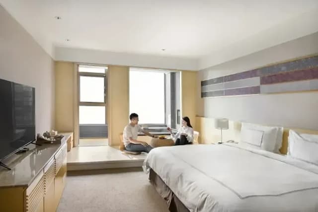 Evergreen Resort Hotel (Jiaosi)-2026 Deluxe Double Room ｜with breakfast-1