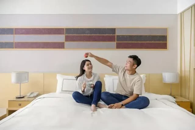 Evergreen Resort Hotel (Jiaosi)-2026 Deluxe Double Room With Breakfast & Dinner｜Laurel-3