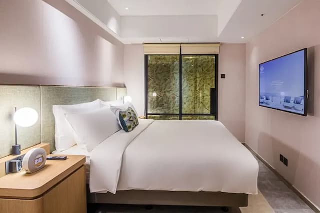 Kilin Hotel, JiaoXi-Standard Double Room without Window-without breakfast-1