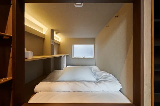 膠囊旅館 CONTINUE 二條城北-【混合樓層】膠囊客房上排-2