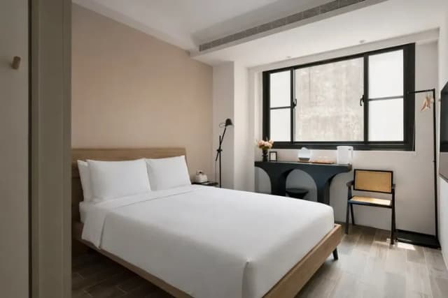 廣發寓所｜可10-20人包棟、麻將/BBQ/KTV、近海安路商圈-經濟雙人房-1