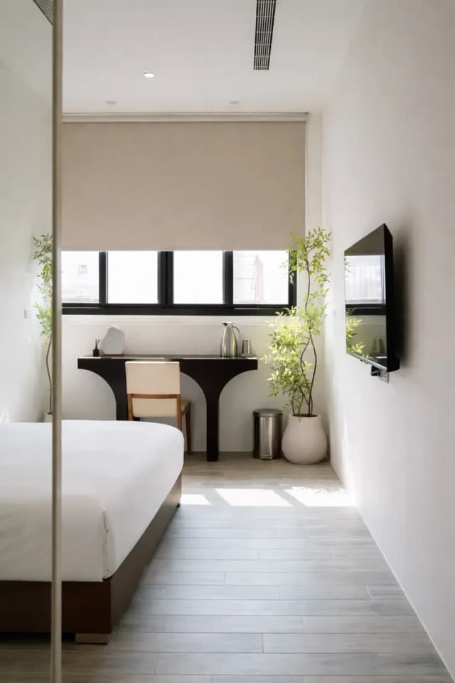 廣發寓所｜可10-20人包棟、麻將/BBQ/KTV、近海安路商圈-經濟雙人房-3