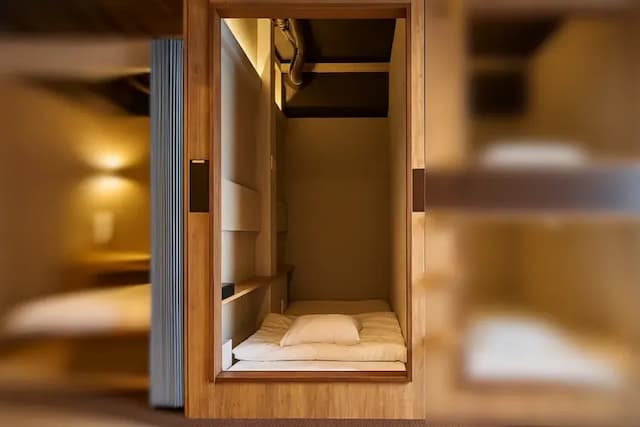 膠囊旅館 CONTINUE 二條城北-【混合樓層】膠囊客房-1