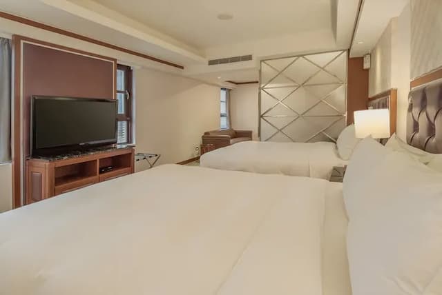 Hotel Dion-Luxury two king size bed-1