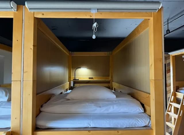 膠囊旅館 CONTINUE 二條城北-【混合樓層】宿舍房上排-2