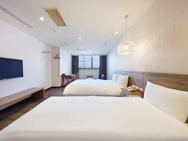 雀客旅館宜蘭羅東-豪華四人房-3