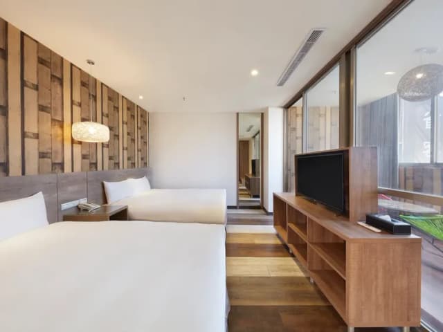 雀客旅館宜蘭羅東-奢華四人房-1