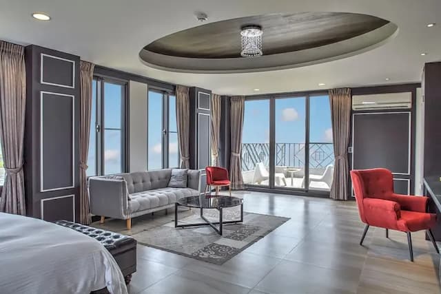 菈芙卡｜道 Villa-豪華雙人房-附浴缸-4